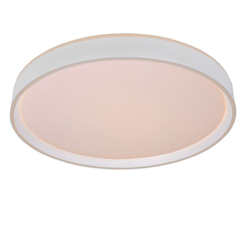 Lucide NURIA - Zapustené stropné svietidlo - Ø 50 cm - LED Dim. - 1x36W 2700K - 3 StepDim - Biela